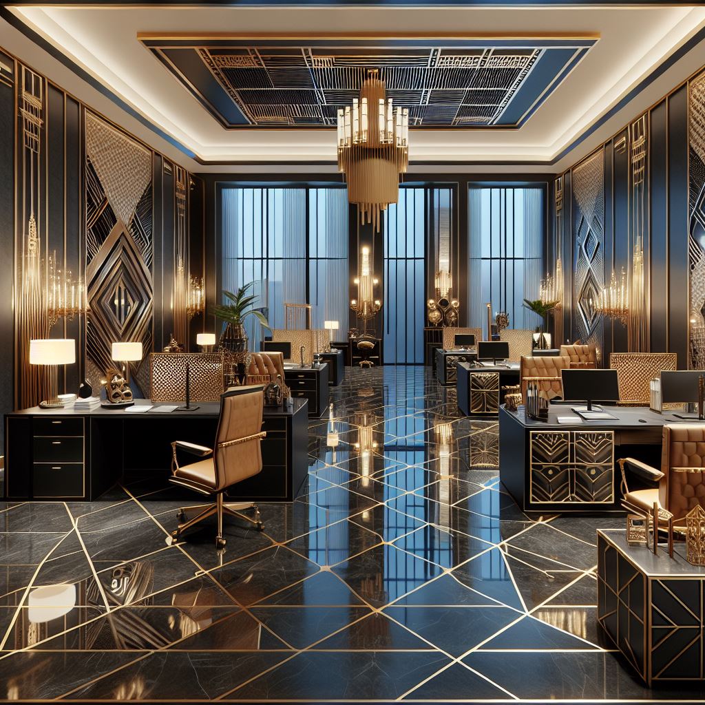 Art Deco Style Office